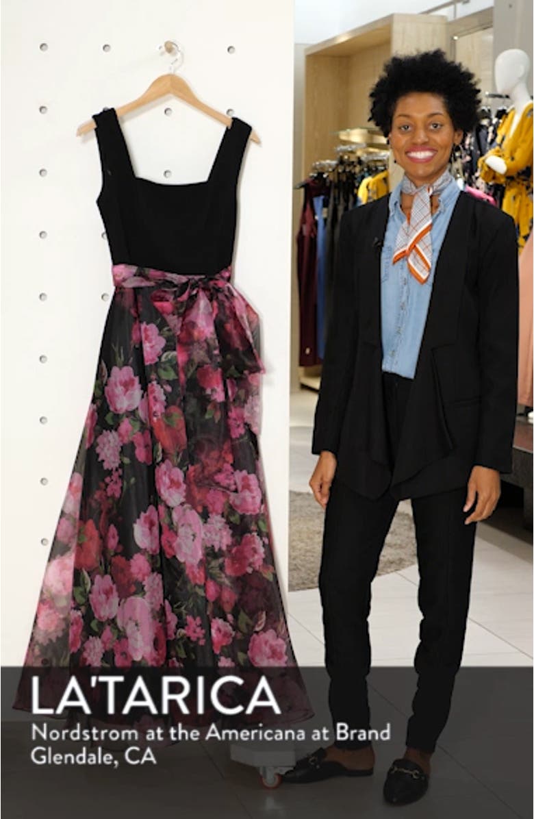 Floral Organza Gown, sales video thumbnail