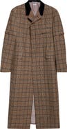 Thom Browne Hunting Tweed Chesterfield Coat