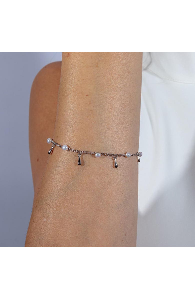 Lucy Quartermaine Royal Pearl Drop Bracelet, Alternate, color, Gold Vermeil