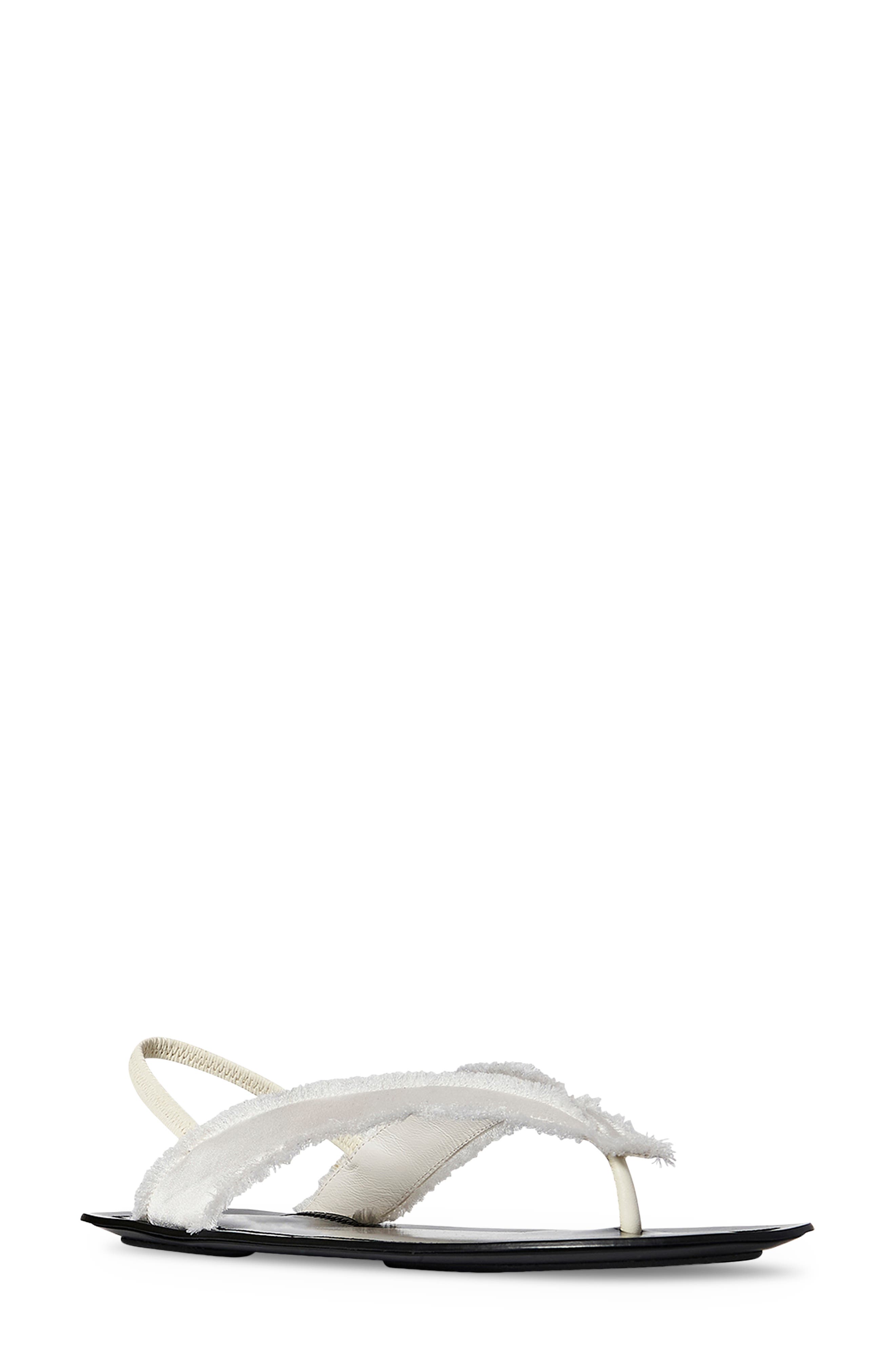 The Row Fray Flat Slingback Sandal, Main, color, 