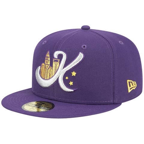 Men's New Era Purple Charlotte Knights Theme Nights Uptown  59FIFTY Fitted Hat