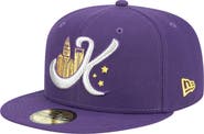 New Era Men's New Era Purple Charlotte Knights Theme Nights Uptown 59FIFTY Fitted Hat