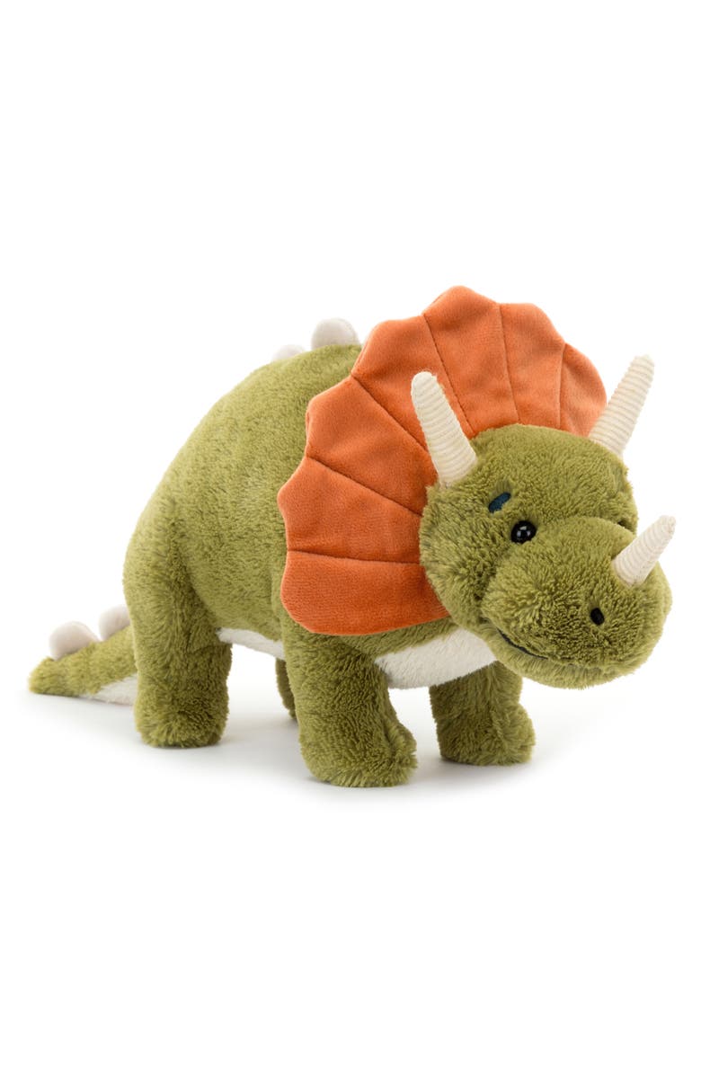 Jellycat Archie Dinosaur Stuffed Animal, Main, color,