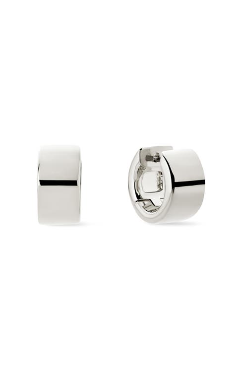 Hoop Earrings - Eden Hoops Silver