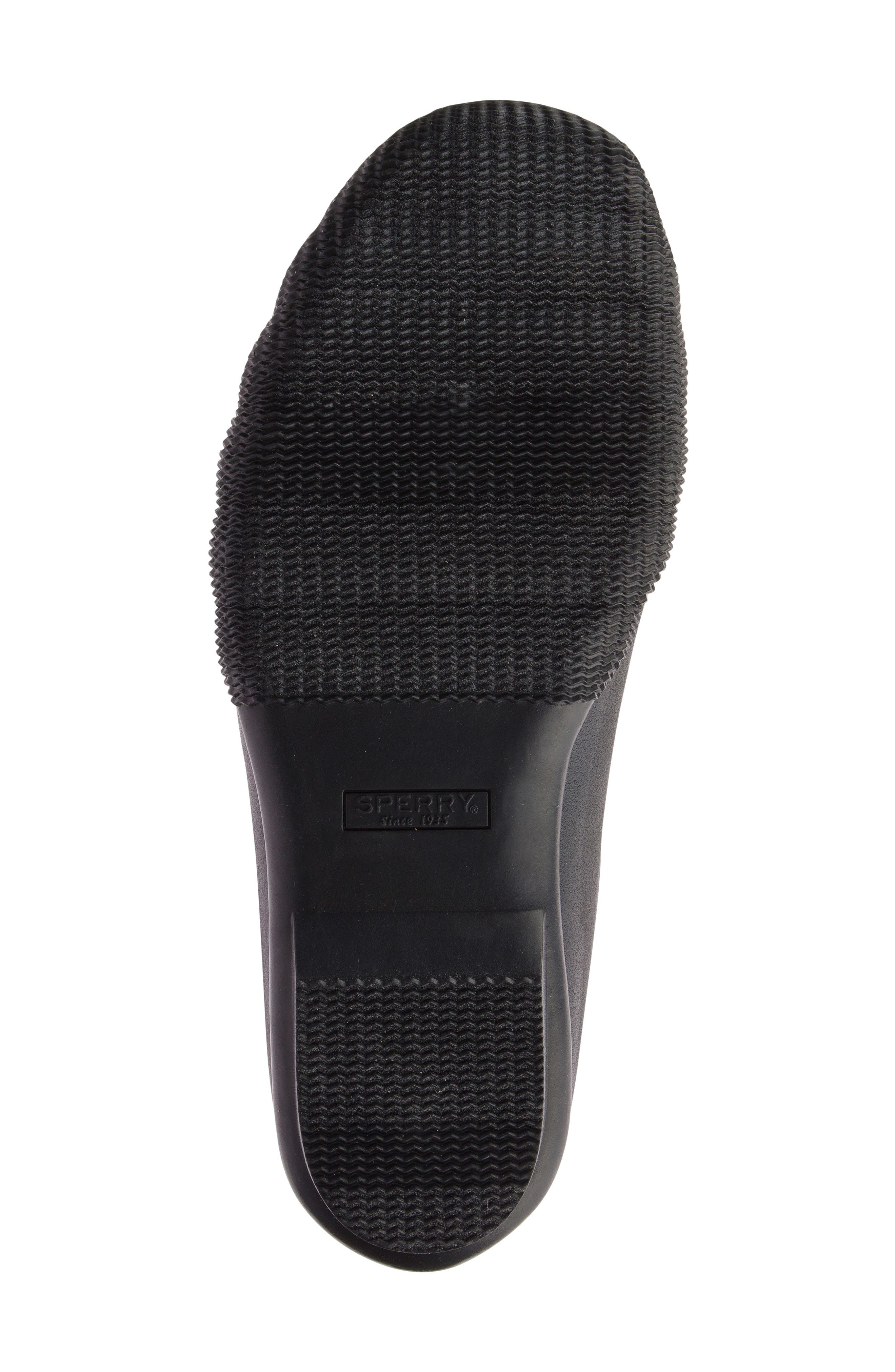 Saltwater Waterproof Rain Boot, Alternate, color, BLACK