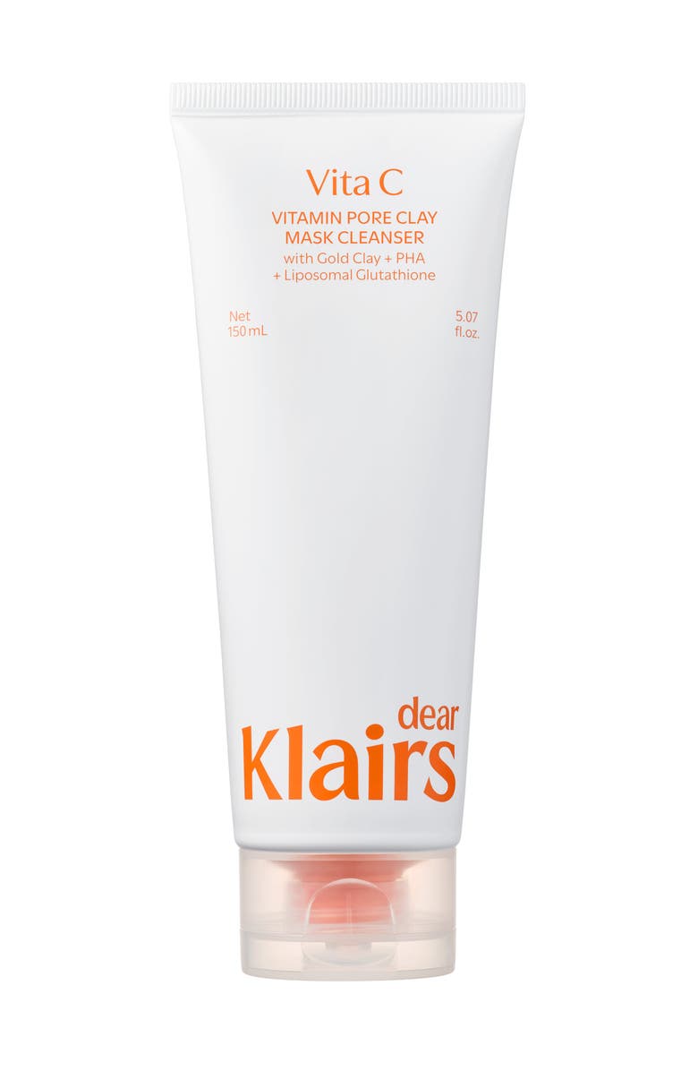 dear, klairs Vitamin Pore Clay Mask Cleanser, Main, color, NO COLOR