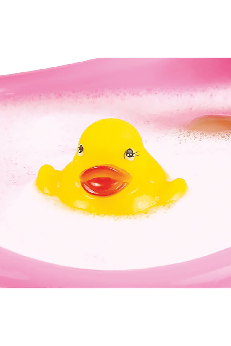 11 Inch Baby Doll & Bathtub Set, Pink, Water Safe Hard Body, Accessories, Alternate, color, Multicolored