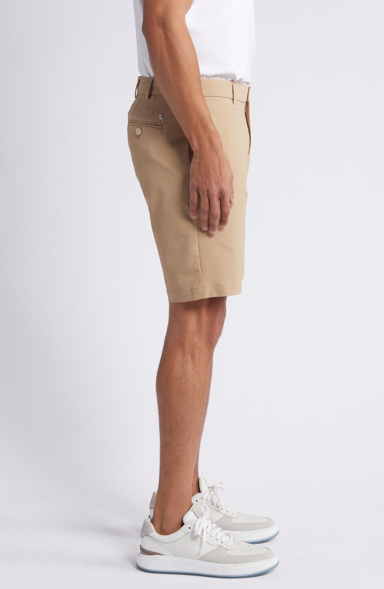 Peter Millar Crown Crafted Matlock Seersucker Performance Shorts, Alternate, color, 