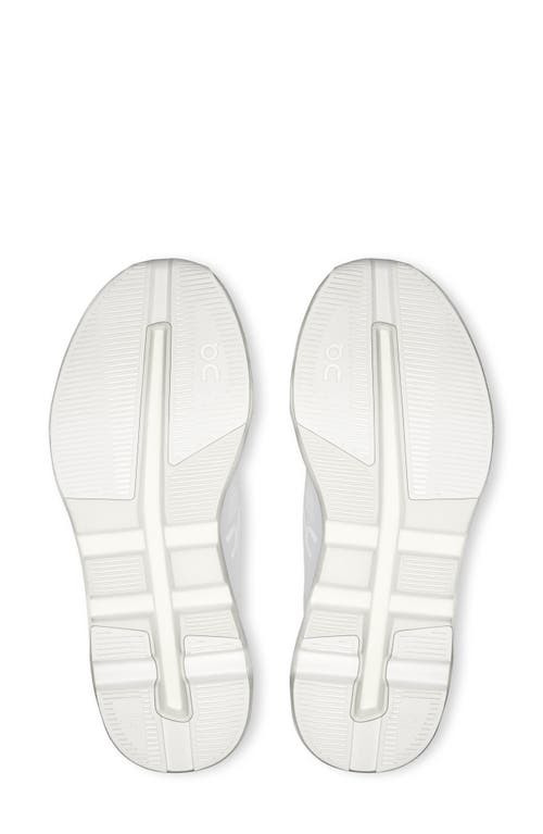 On Womens White White F Cloudze Woven Low-top Trainers In White
