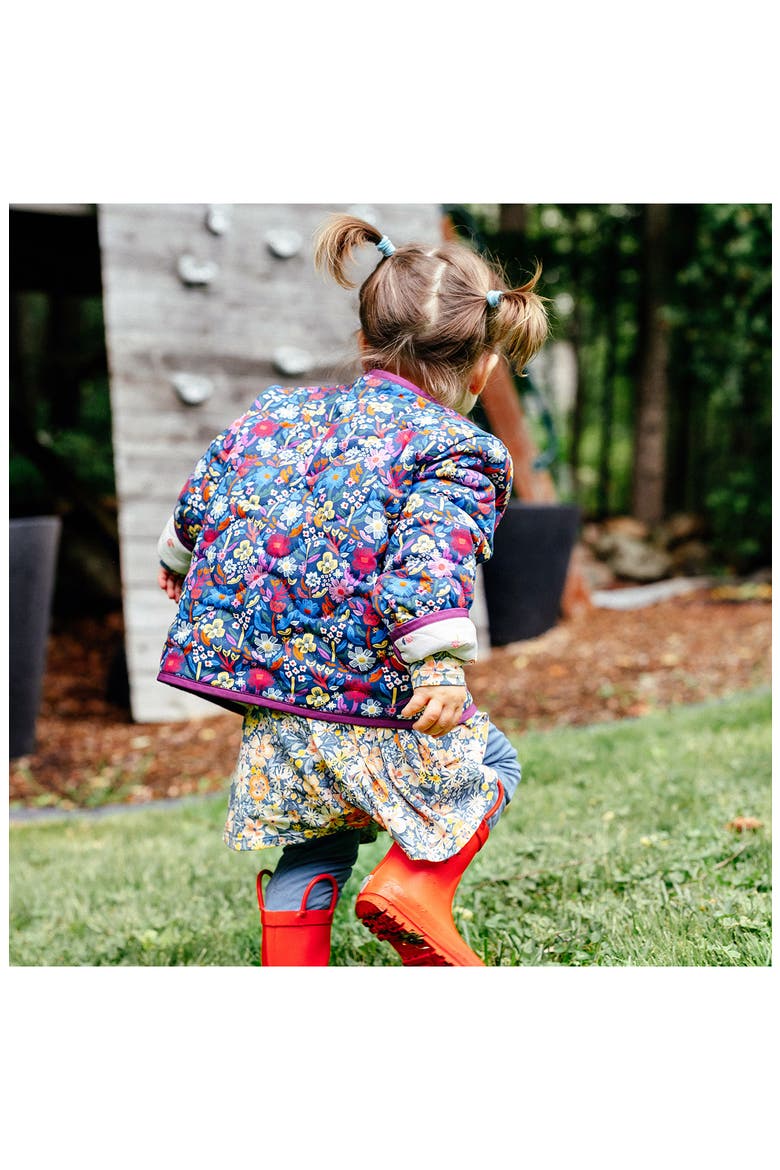 Kids' Reversible Quilted Jacket, Alternate, color, BLUE