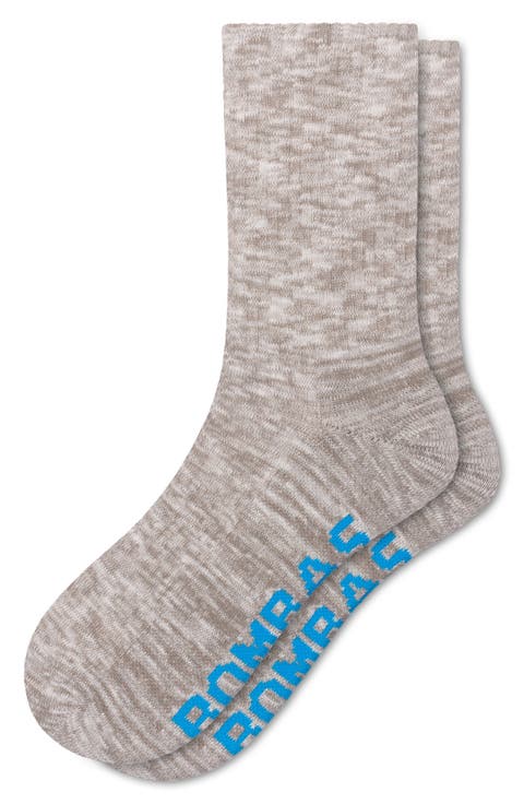 Supima® Cotton Slub Half Calf Socks