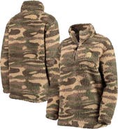 G-III SPORTS BY CARL BANKS Women's G-III Sports by Carl Banks Camo New Jersey Devils Sherpa Quarter-Zip Jacket