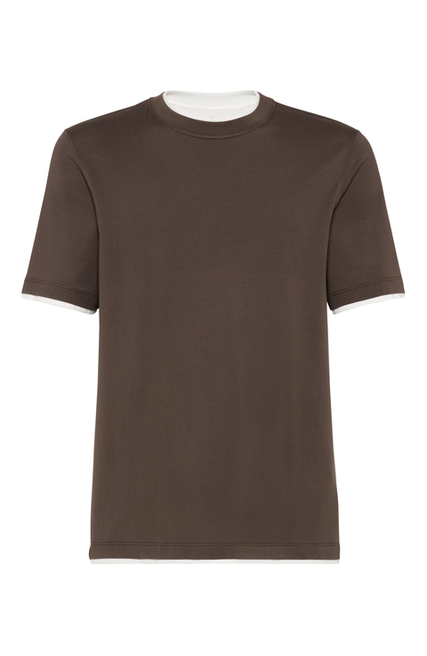 Tシャツ・カットソー BRUNELLO CUCINELLI Brunello Cucinelli Brown Shop Brown Brunello Cucinelli Online | Nordstrom