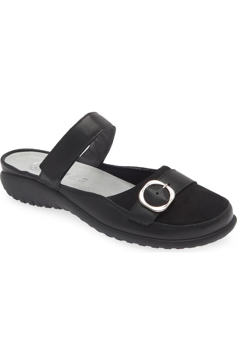 Naot Hongi Mary Jane Mule, Main, color, Black