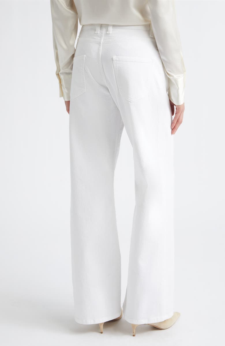 Eleventy Straight Leg Bull Pants, Alternate, color, White