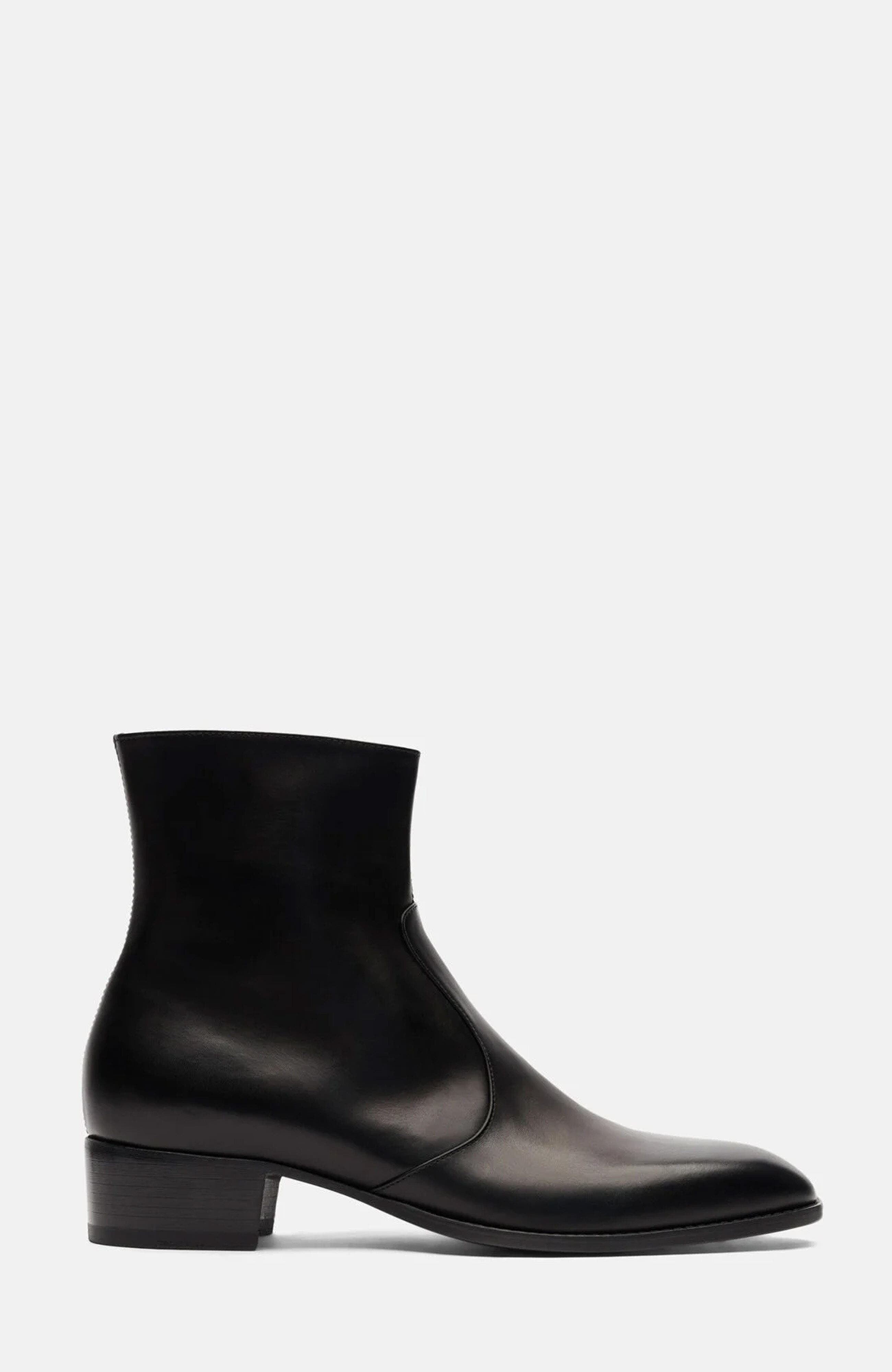 Warren Boots, Alternate, color, Black - Calf