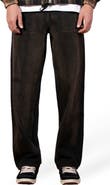 PLEASURES Oil Baggy Wide Leg Jeans