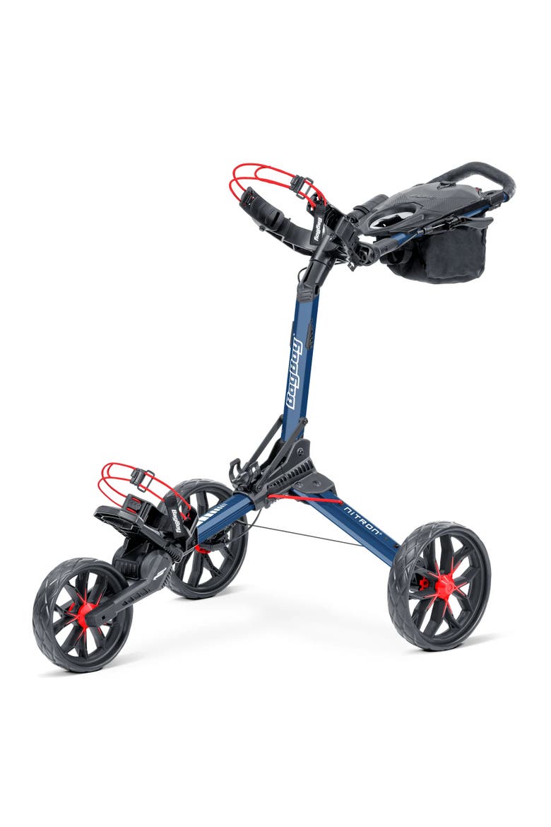 Nitron Auto-Open Pushcart, Main, color, Pink/Wine