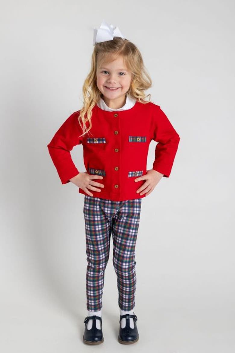 Plaid Leggings, Alternate, color, Multicolor Plaid