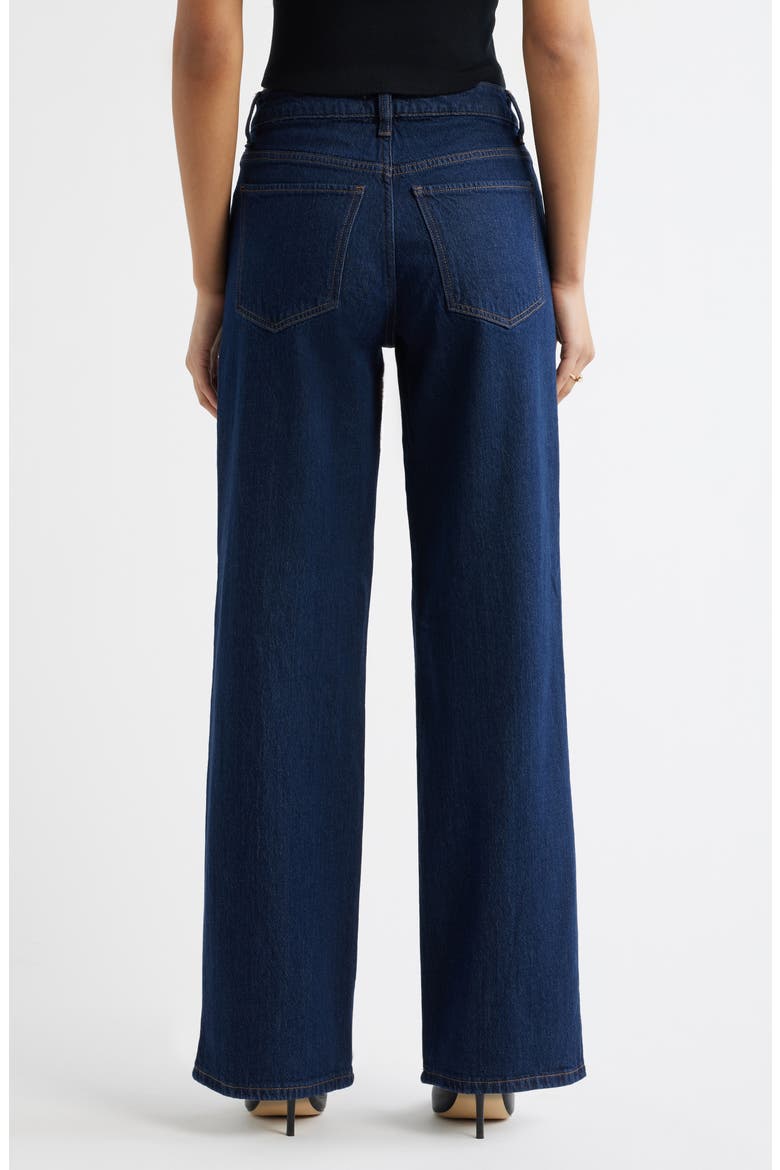 Mid Rise Wide Leg Jeans, Alternate, color, DREXEL WASH