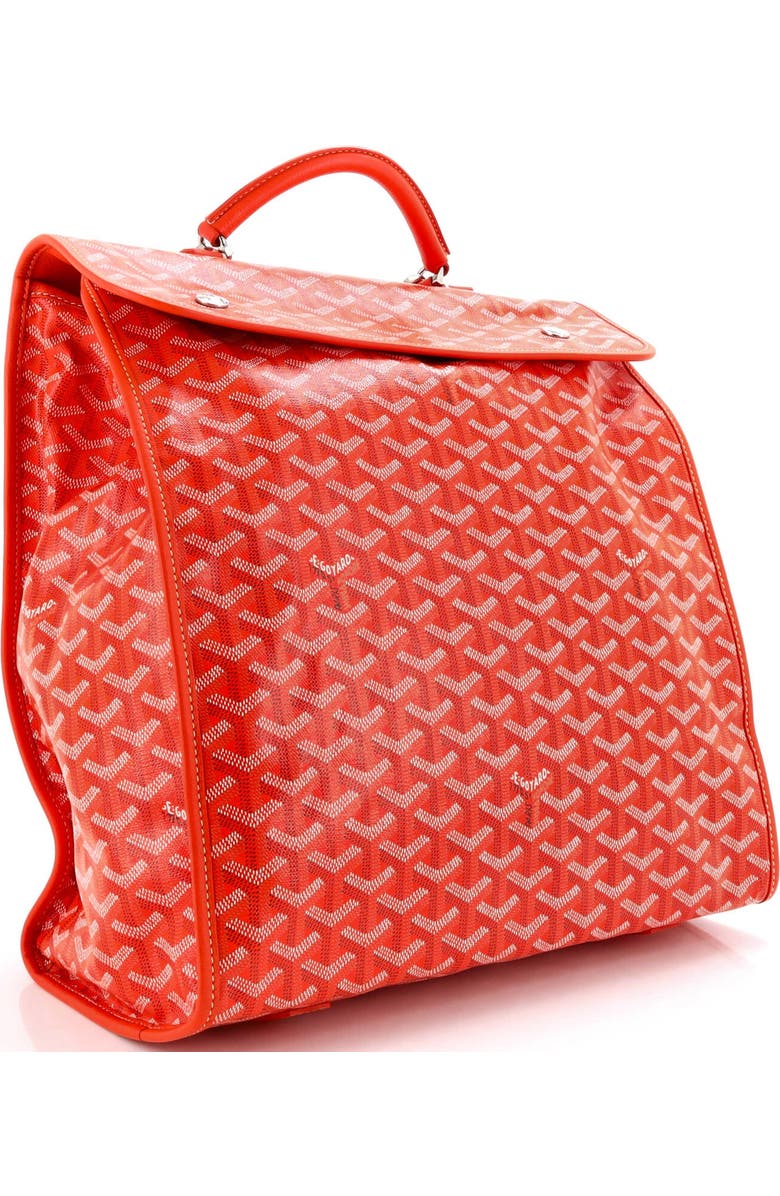 Pre-Owned Goyard Saint Leger Briefcase Backpack Coated Canvas, Alternate, color,