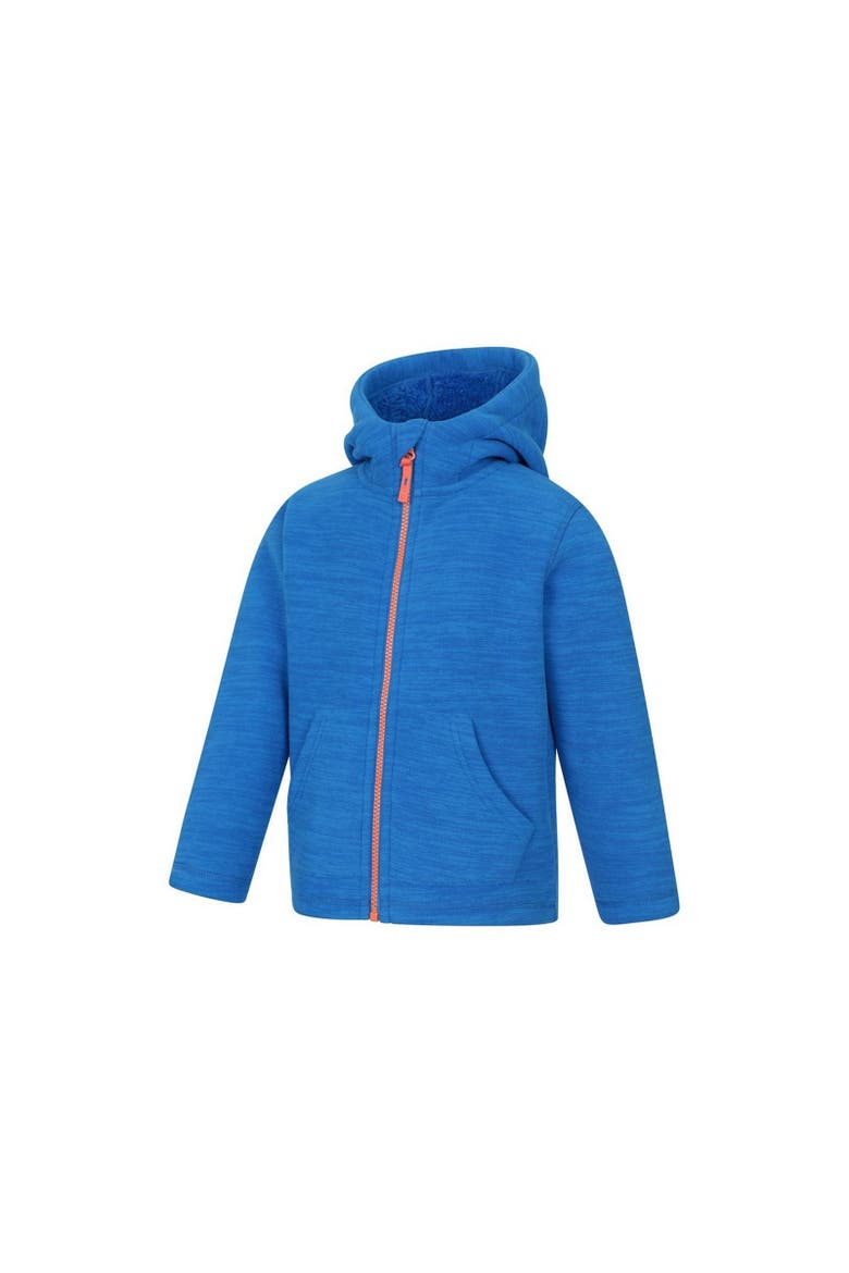 Childrens/Kids Snowdonia II Borg Lined Hoodie, Alternate, color, Blue