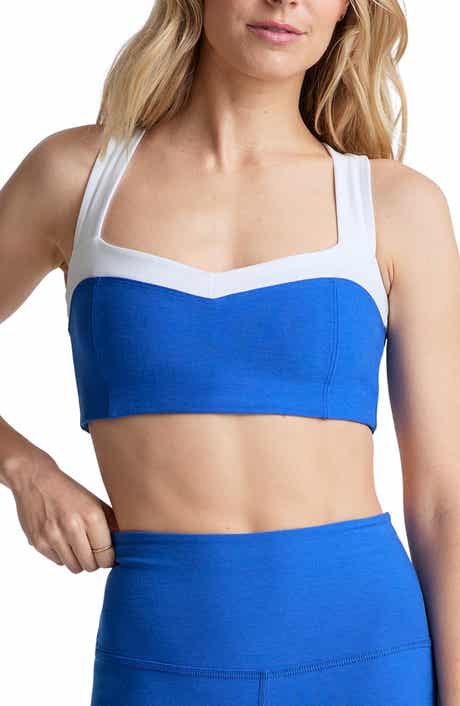Beyond Yoga Space Dye Colorblock Sports Bra