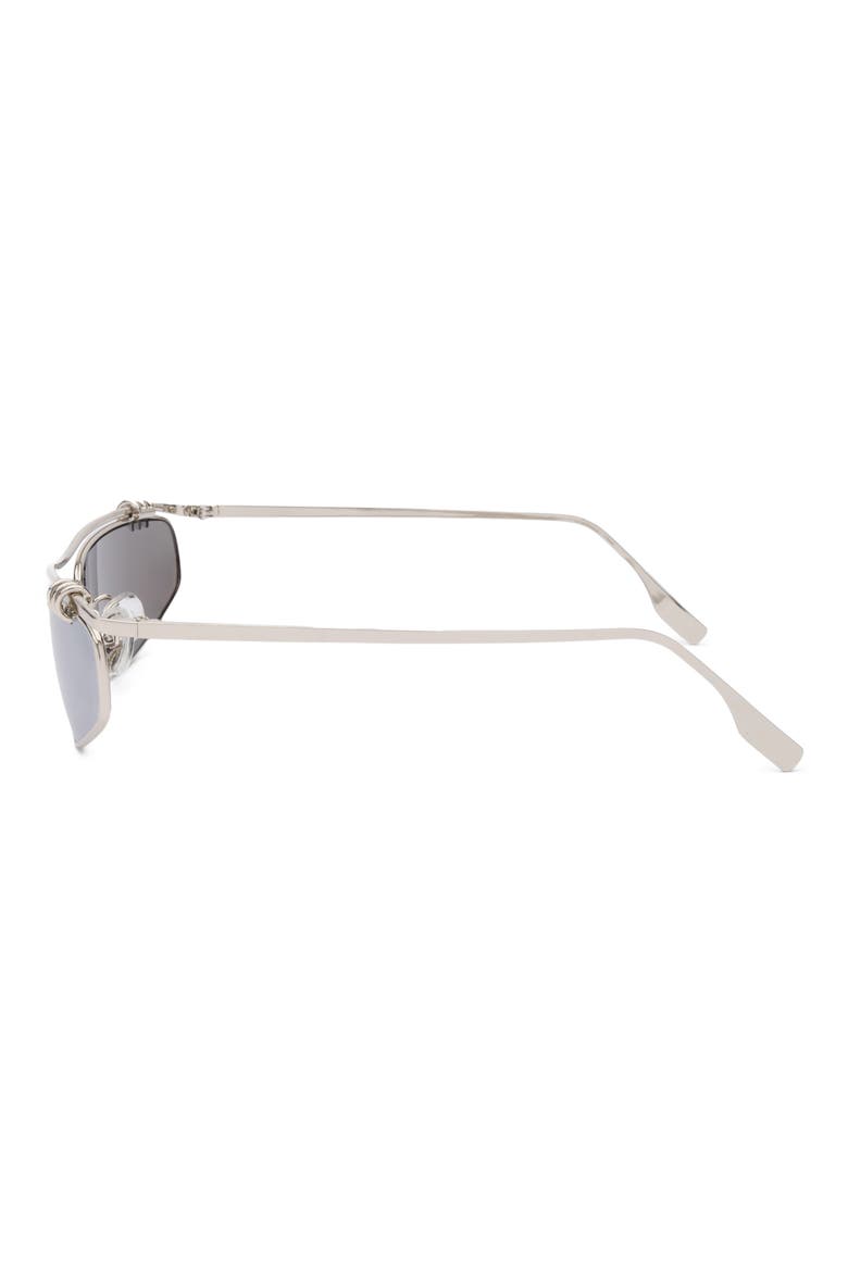 Linked Up Sunglasses, Alternate, color, LINKED UP SILVER FLASH