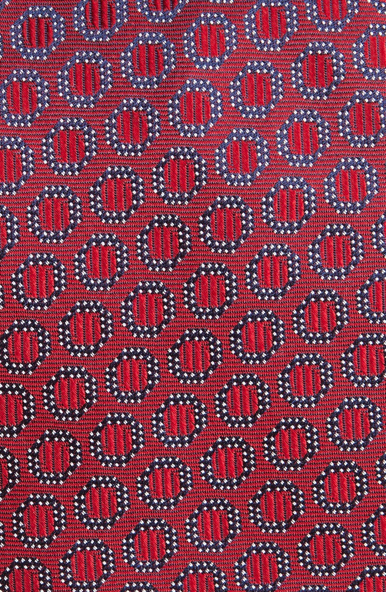 Nordstrom Kayden Neat Silk Tie, Alternate, color, Red