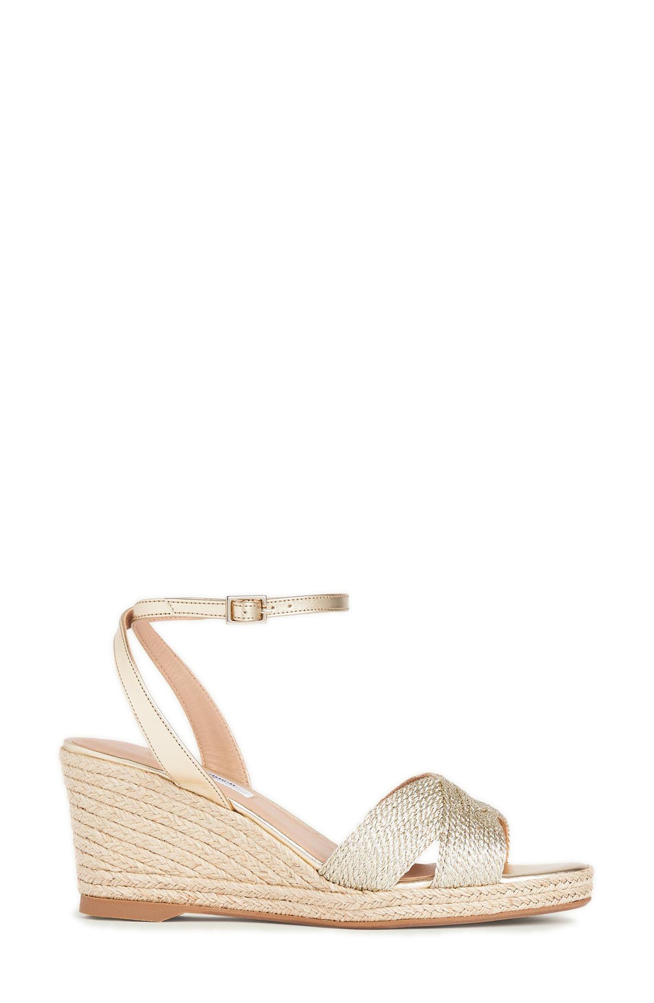 LK Bennett Santana Wedge Sandal, Alternate, color, 