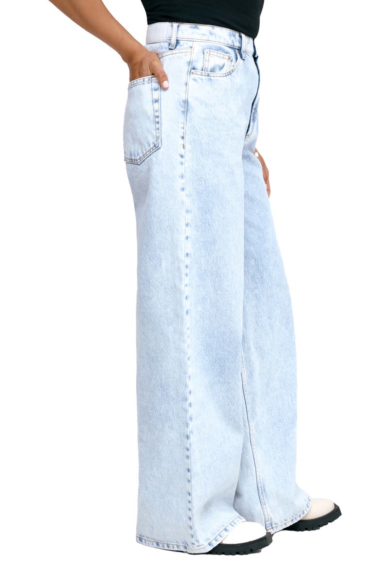 Linda Wide Leg Jeans, Alternate, color, LIGHT BLUE