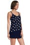  Deep Sea Navy Polka Dot
