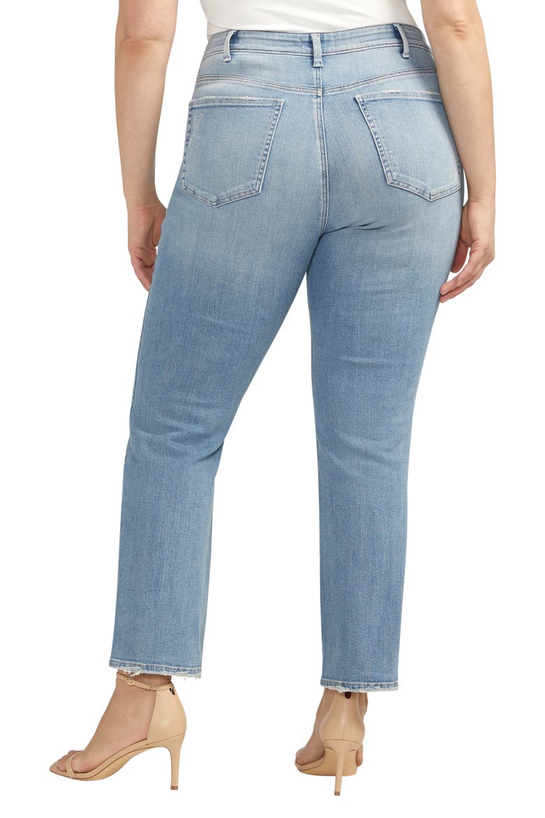 Isbister High Waist Straight Leg Jeans, Alternate, color, INDIGO