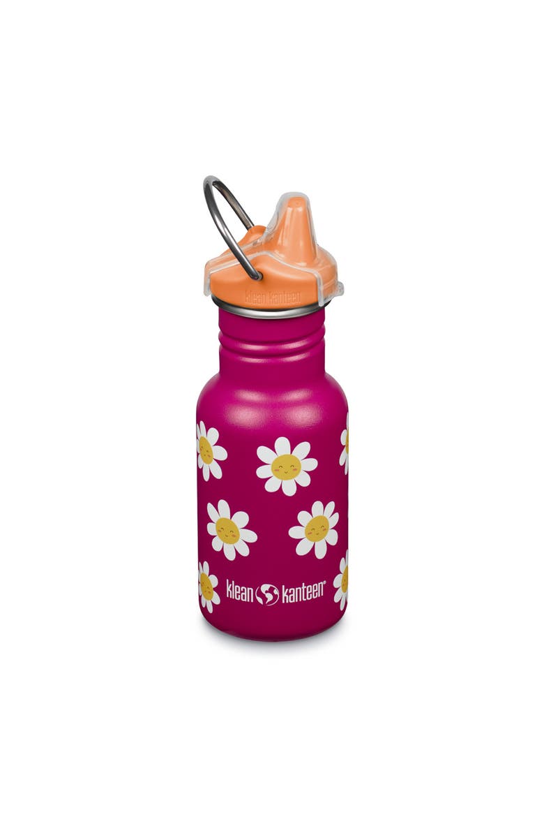 12oz Classic Kid's Sippy Bottle, Main, color, Happy Flowers