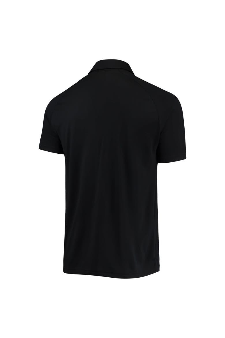 Men's Levelwear Black St. Louis Cardinals Sector Raglan Polo, Alternate, color, Black