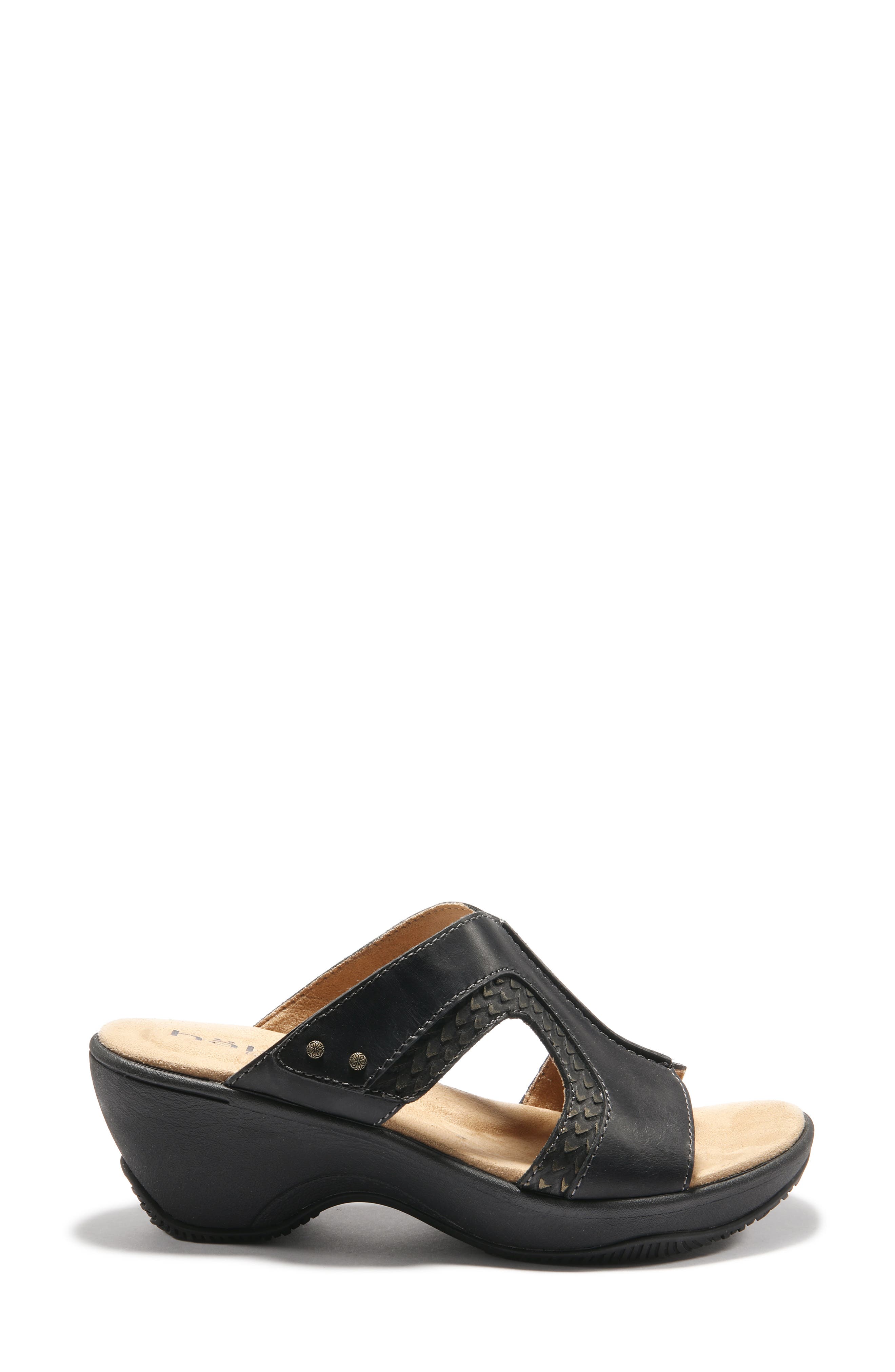 Hälsa Footwear Cassandra Wedge Slide Sandal, Main, color, 