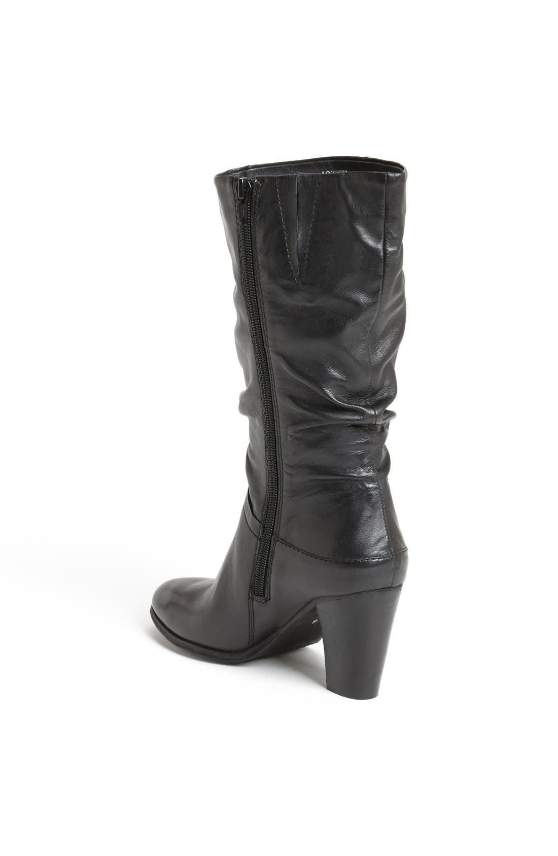 'Lorreta' Boot, Alternate, color, BLACK