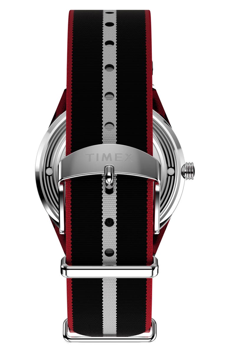 Timex<sup>®</sup> Marlin<sup>®</sup> Jet Webbing Strap Watch, 38mm, Alternate, color, Black