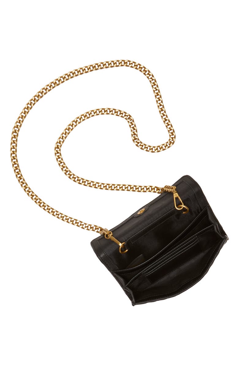 Vince Camuto Theon Quilted Wallet on a Chain, Alternate, color,