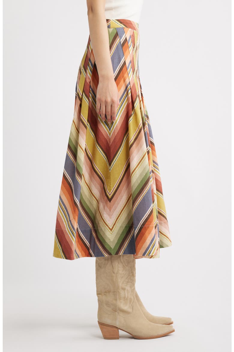 The Rhythm Maxi Skirt, Alternate, color, DAVENPORT STRIPE
