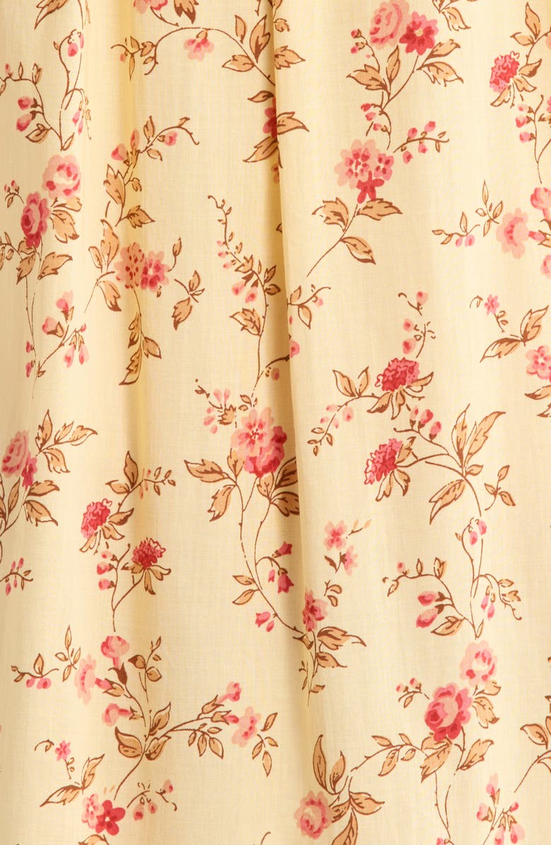 Reformation Holly Floral Print Sleep Dress, Alternate, color, Wistful
