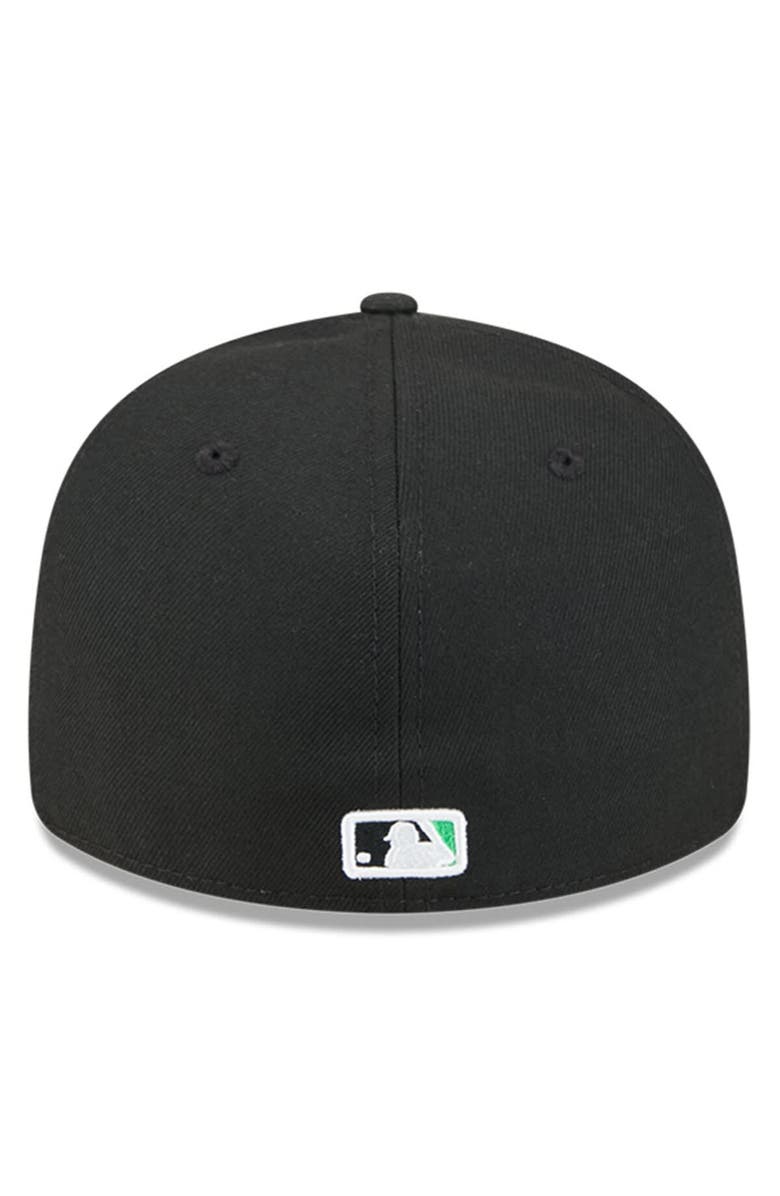 New Era Men's New Era Black Tampa Bay Rays Baseball Hall of Fame 59FIFTY Low Profile Fitted Hat, Alternate, color, 