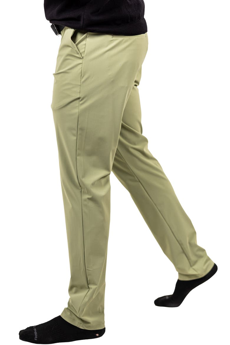 Workout Stretch Pants, Alternate, color, GREEN