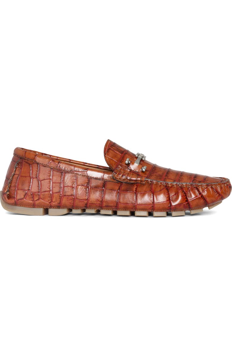 Donald Pliner Basilio Driving Shoe, Alternate, color, Cognac