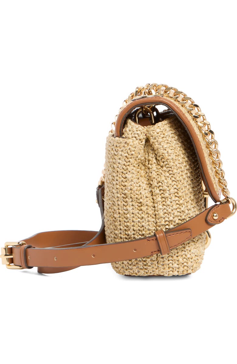 Rebecca Minkoff Edie Straw Crossbody Bag, Alternate, color,
