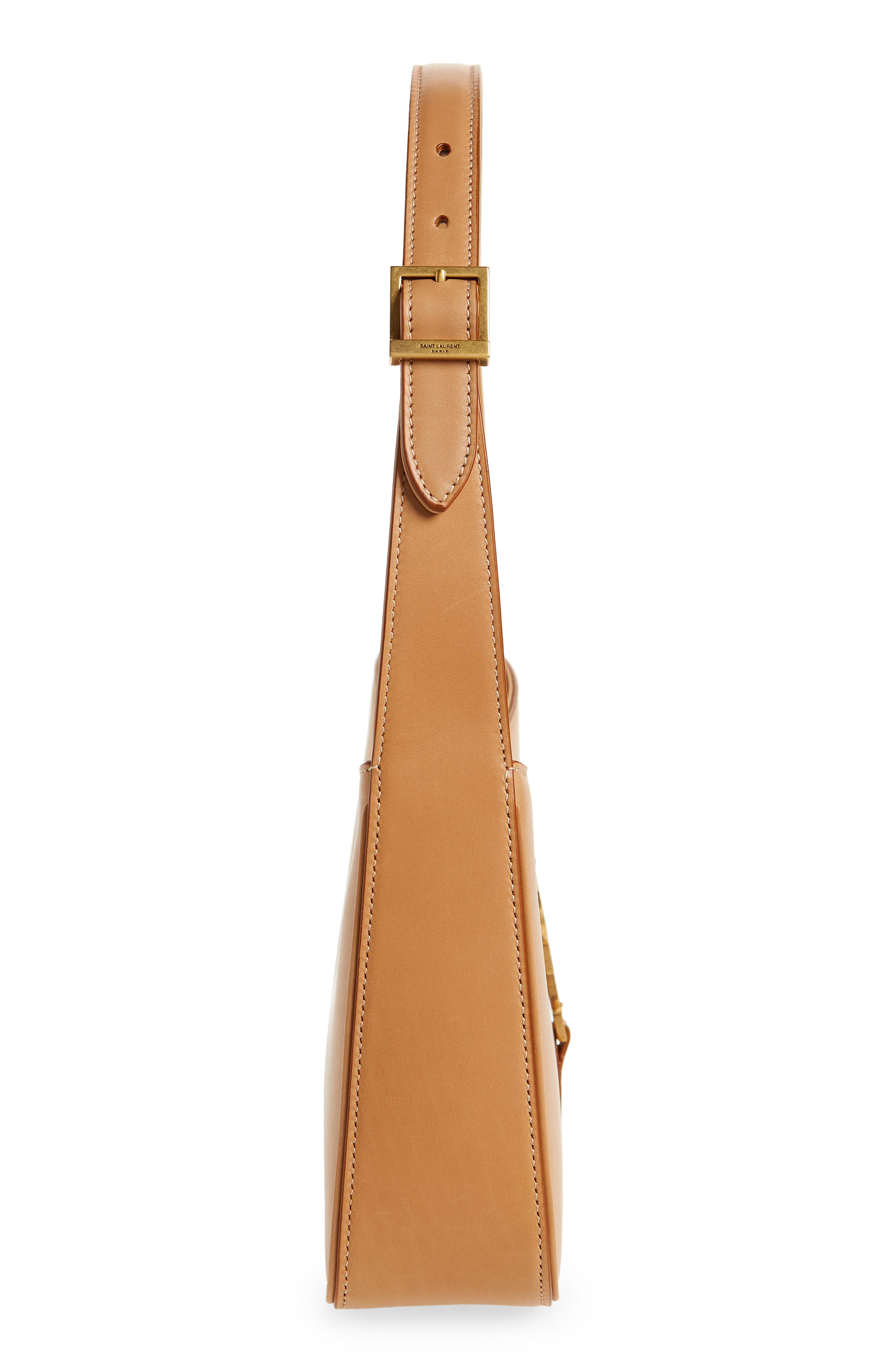 Saint Laurent Le 5 à 7 Calfskin Leather Hobo, Alternate, color, 