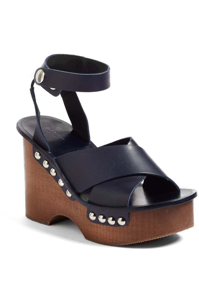 rag & bone Hester Platform Sandal, Main, color,