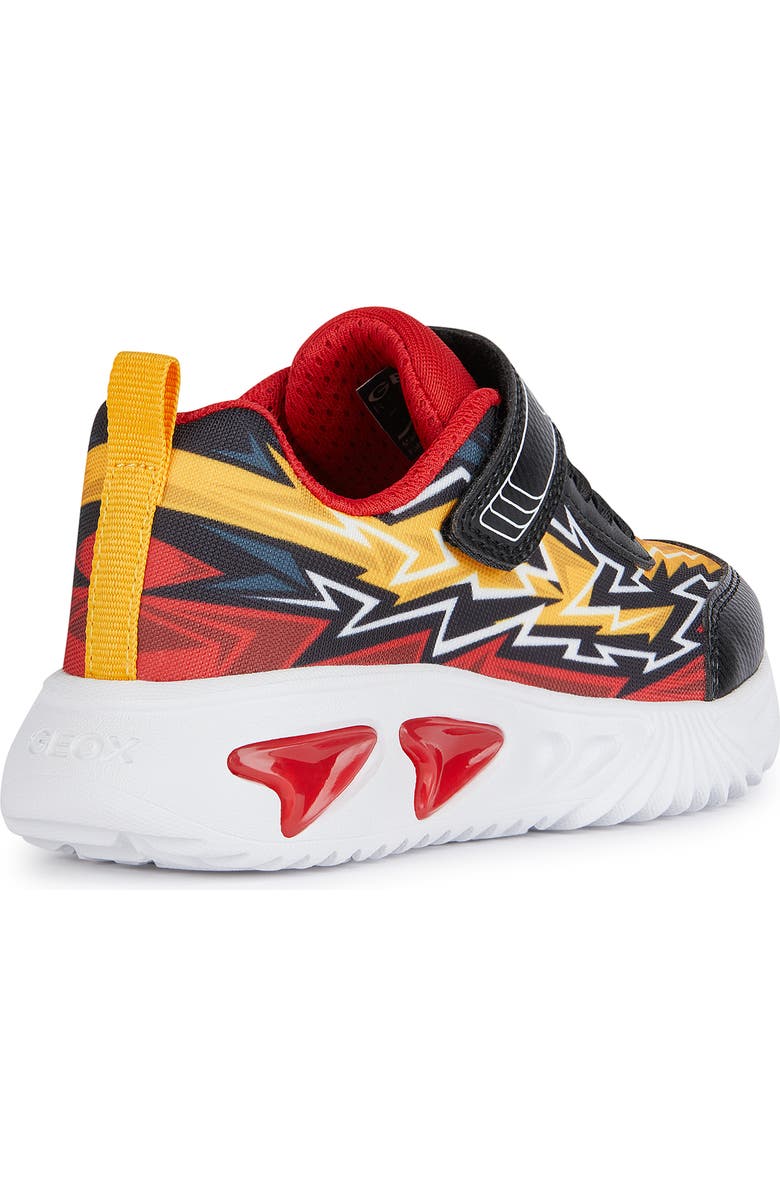 Geox Kids' Assister Light-Up Sneaker, Alternate, color,