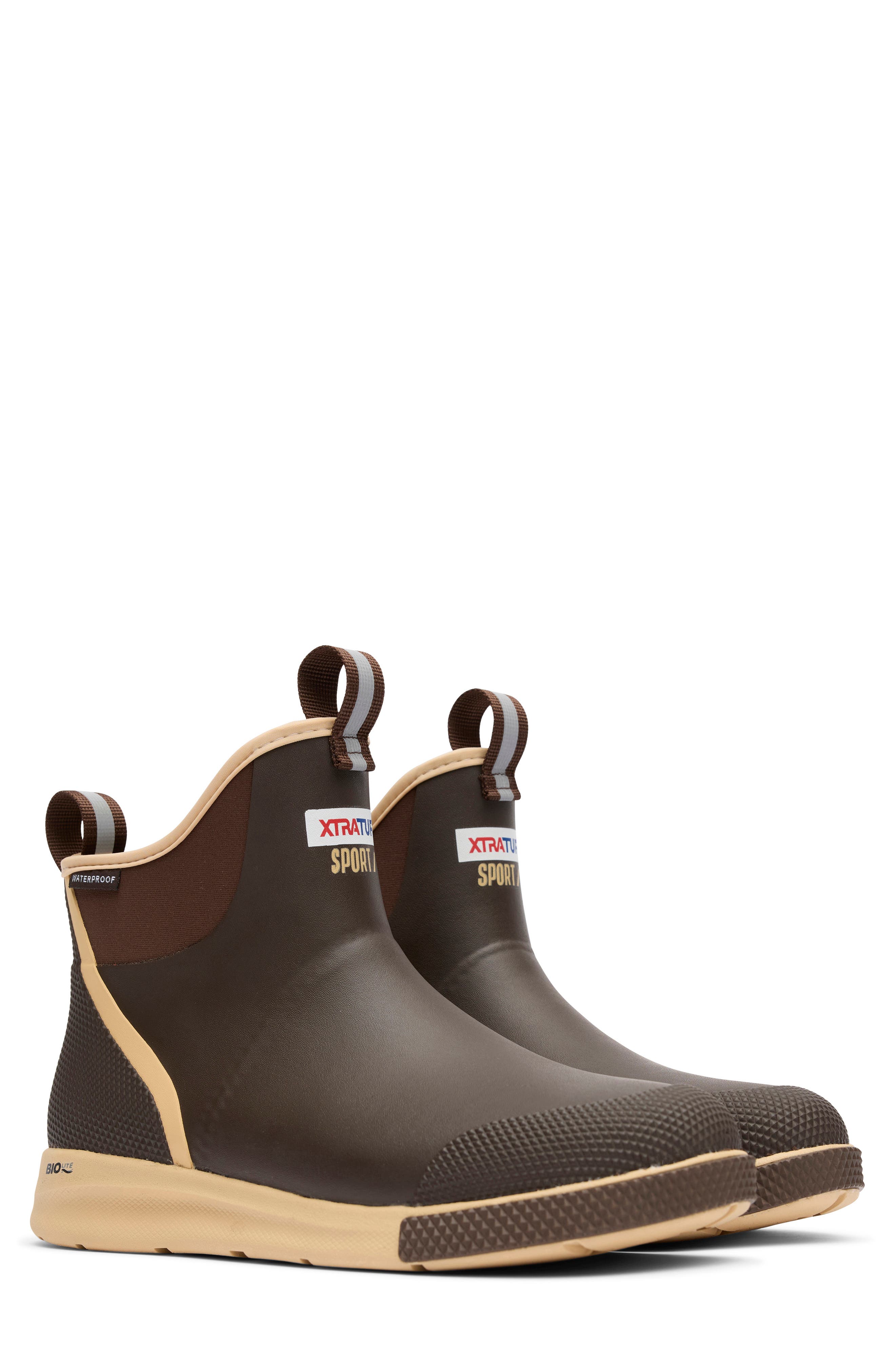 Waterproof Ankle Deck Sport Boot, Alternate, color, BROWN