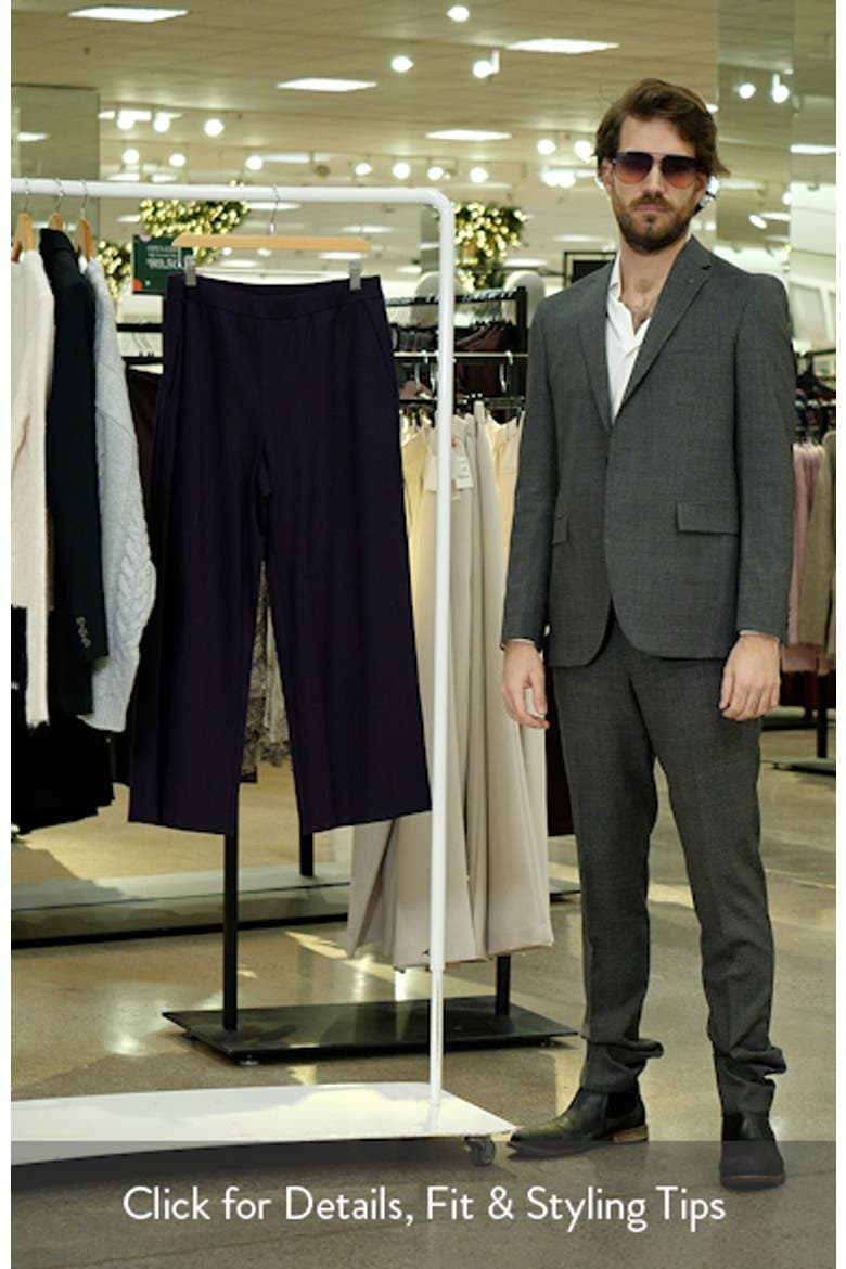Ankle Wide Leg Pants video